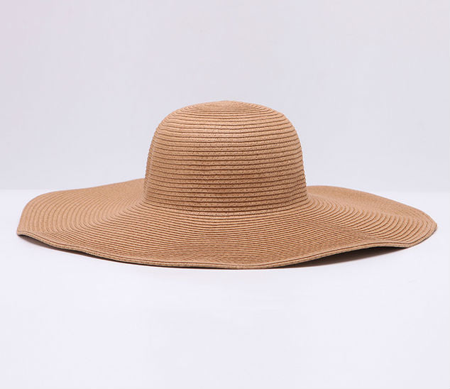 Floppy Straw Sun Hat