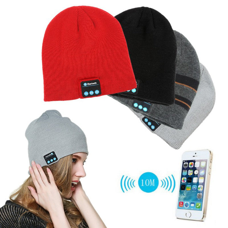 Smart Beanie Hat and Gloves Set